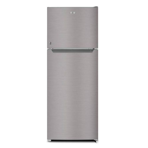 Mika 138 Litres Double Door Refrigerator, Compact 2 Door Fridge with Freezer Compartment, Spacious Food Storage, Energy Efficient Home Kitchen Fridge for Apartment & Office