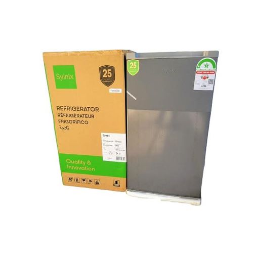 Syinix 90L Single Door Fridge Direct Cool Energy Saving Refrigerator, Powerful Cooling, Adjustable Temperature, Freezer Compartment, Compact Design & 1 Year Warranty