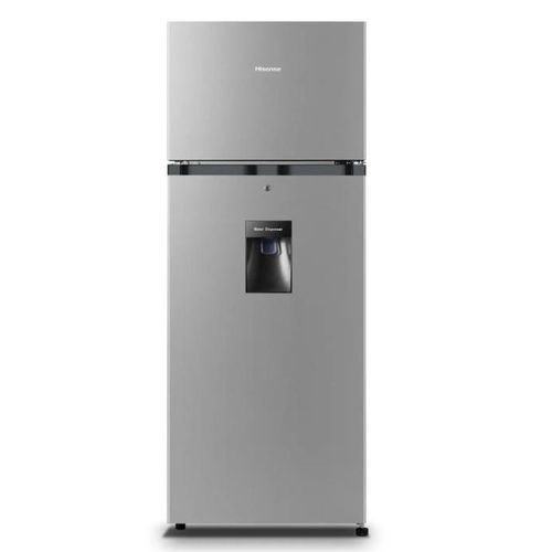 Hisense REF205DR 205L Double Door Refrigerator with Water Dispenser, Spacious Fridge & Freezer, Energy Saving Cooling, Silver – 1 Year Warranty