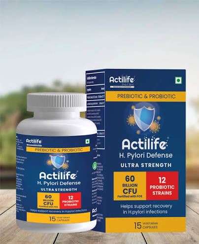 Actilife H.Pylori Defence Capsules 15`S