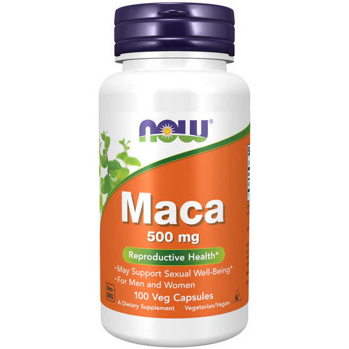 Now Maca 500Mg 100 Capsules