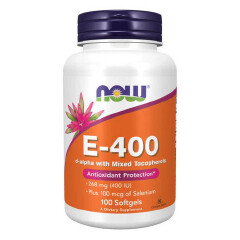 Now E-400 100 Softgels