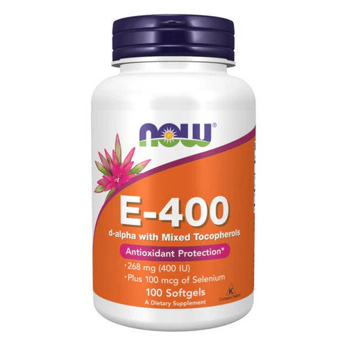 Now E-400 100 Softgels