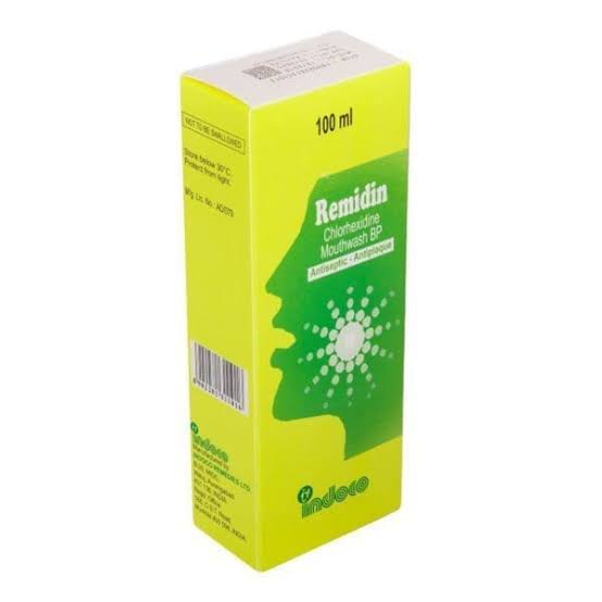 Remidin Chlorhexidine Mouthwash, 100ml
