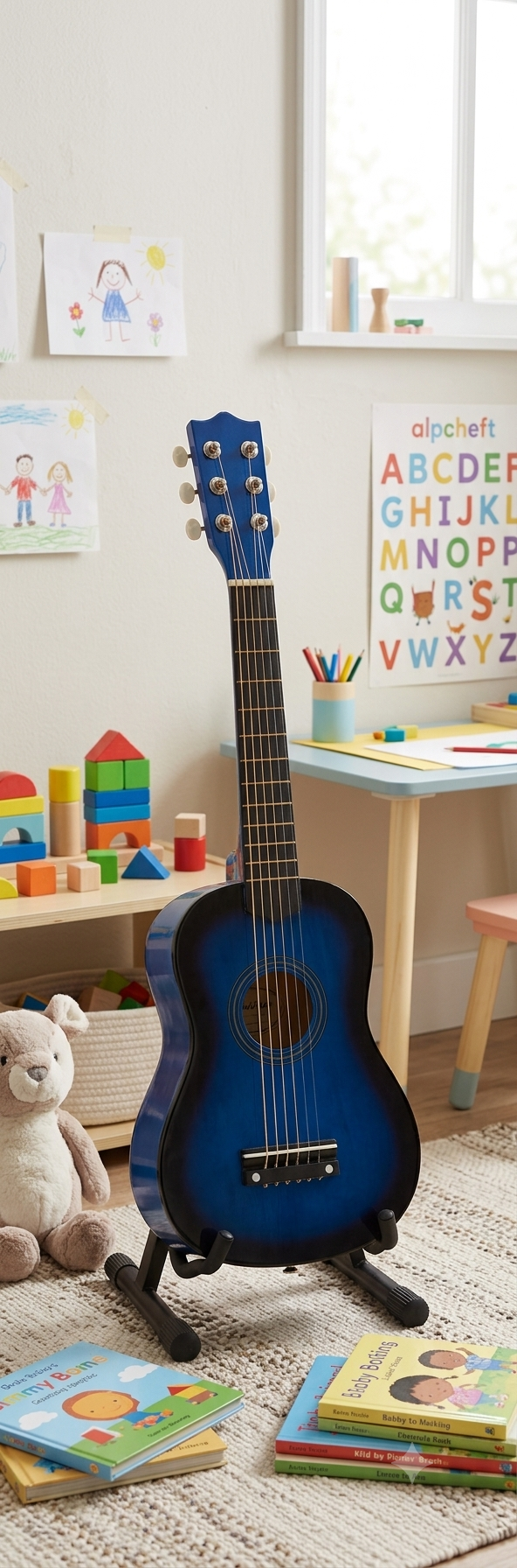 Kids Guitar – Mini Musical Instrument for Young Learners (small)
