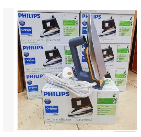 Phillips Home Based Electric High Quality Non-stick Dry Iron Box
Phillips Home Based Electric High Quality Non-stick Dry Iron Box