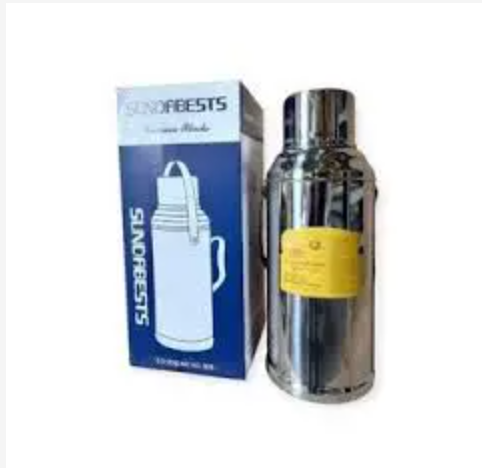 Sundabest 3.2L Stainless Steel Flask Vacuum Insulated Hot & Cold Thermal Bottle – Fashion Healthy Beverage Container with Glass Interior, 24 Hours Temperature Retention for Home, Travel & Office Use