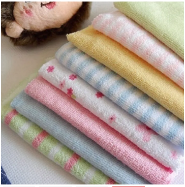 Baby Washcloths & Bath Towels Set – Ultra-Soft Pure Cotton | Assorted Colors | Super Absorbent Face Towels for Newborns & Infants/baby wash cloths