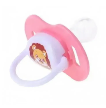 Newborn Baby Silicone Pacifier Soother - Orthodontic Soft-Touch Dummy with Cartoon Design - BPA Free Breast-like Nipple for Infant Sleep