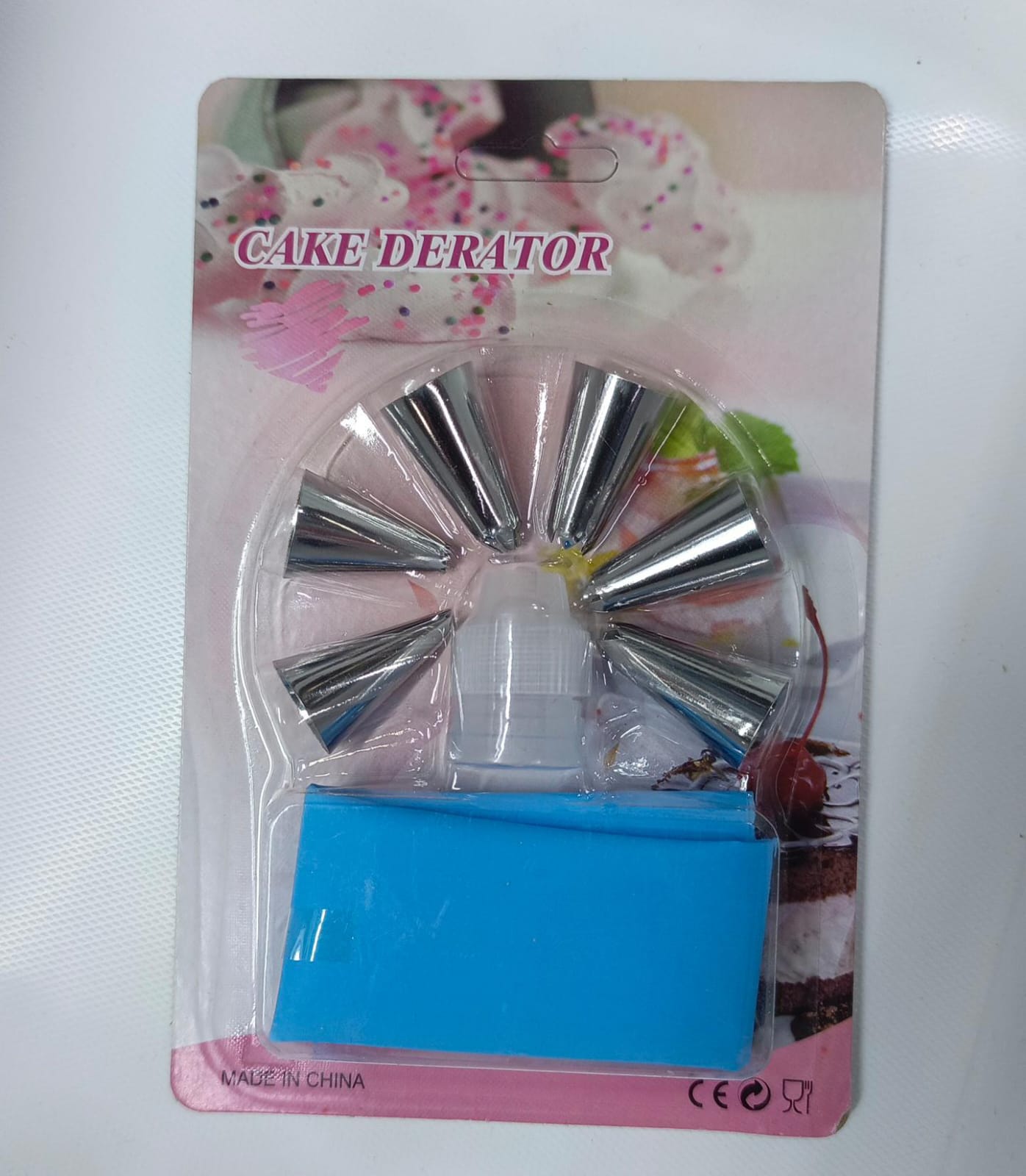 Stainless Steel Cake Decorating Icing Piping Tips & Pastry Bag Set