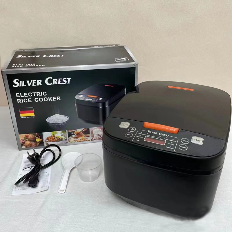 5L Capacity Household Smart Multifunctional Electric Rice Cooker, Non‑Stick Inner Pot Large Capacity Rice Cooker for 3‑4 People
