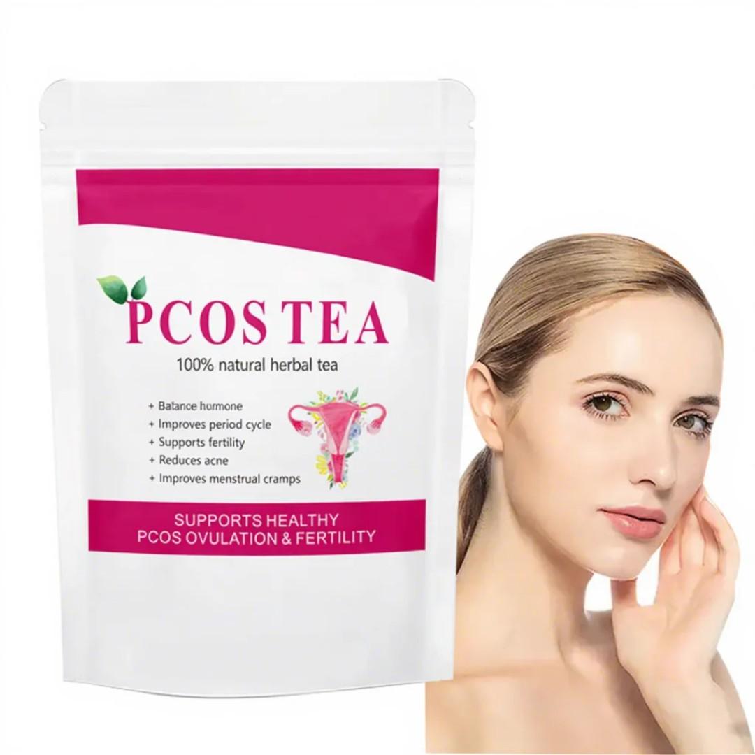 ENDOCALM PCOS HERBAL TEA – HORMONE BALANCE, PERIOD CYCLE & PCOS FERTILITY SUPPORT (28 TEA BAGS)