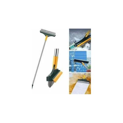 2 sided cleaning brush with long handle flexible joint