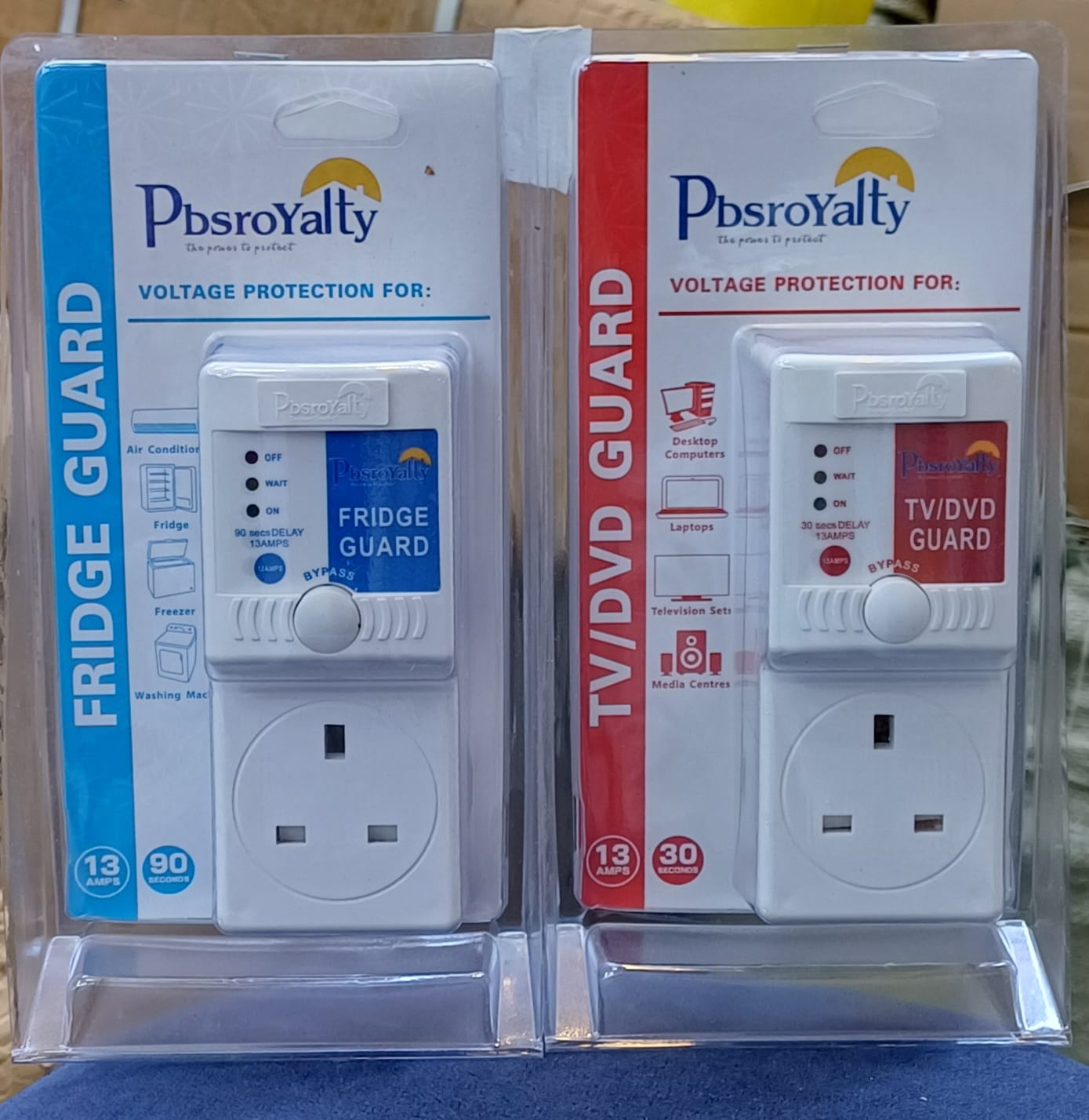 NEW ARRIVAL Fridge Guard 13A protector Superking Fridge Guard Low Voltage Stabilizer Surge Protector Voltage Protector for Home Appliances Tv GuardTV/DVD Guard
