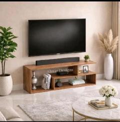 Morden wooden TV stand. Stylish, elegant and modern TV stand for 43" to 65" Tvs