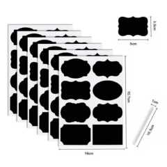 Pantry sticker labels