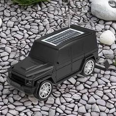 G Wagon Luxury car/SUV rechargeable Bluetooth Speaker With Solar Charging USB TF AUX FM Radio Portable Wireless Outdoor Music Speaker
