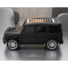 G Wagon Luxury car/SUV rechargeable Bluetooth Speaker With Solar Charging USB TF AUX FM Radio Portable Wireless Outdoor Music Speaker