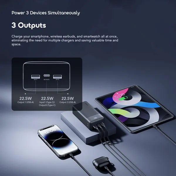 oraimo PowerNova Q31 30000mAh 22.5W Power Bank