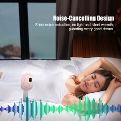 Smart Menstrual Heating Pad with Vibration Massage, 3-Temperature Fast Heating Waist Belt for Women, Portable Electric Abdominal Pain Relief Device, 1800mAh USB Rechargeable