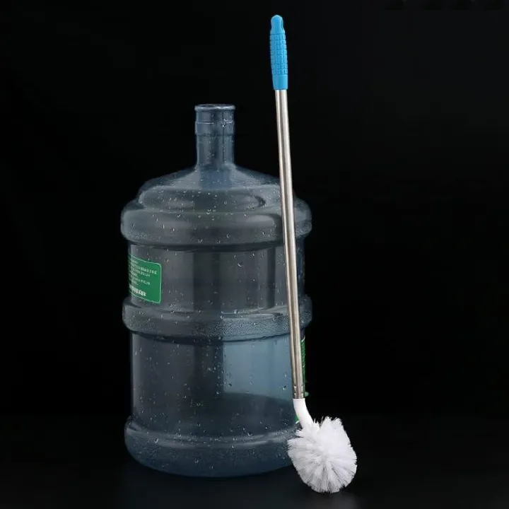 Long Cleaning Brush For Water Dispenser Bottle L- Shaped Barrel Magic Brush Gallon Cleaning Bottle Brush, this kitchen scrub brush can clean the narrow areas which other normal brush cannot reach