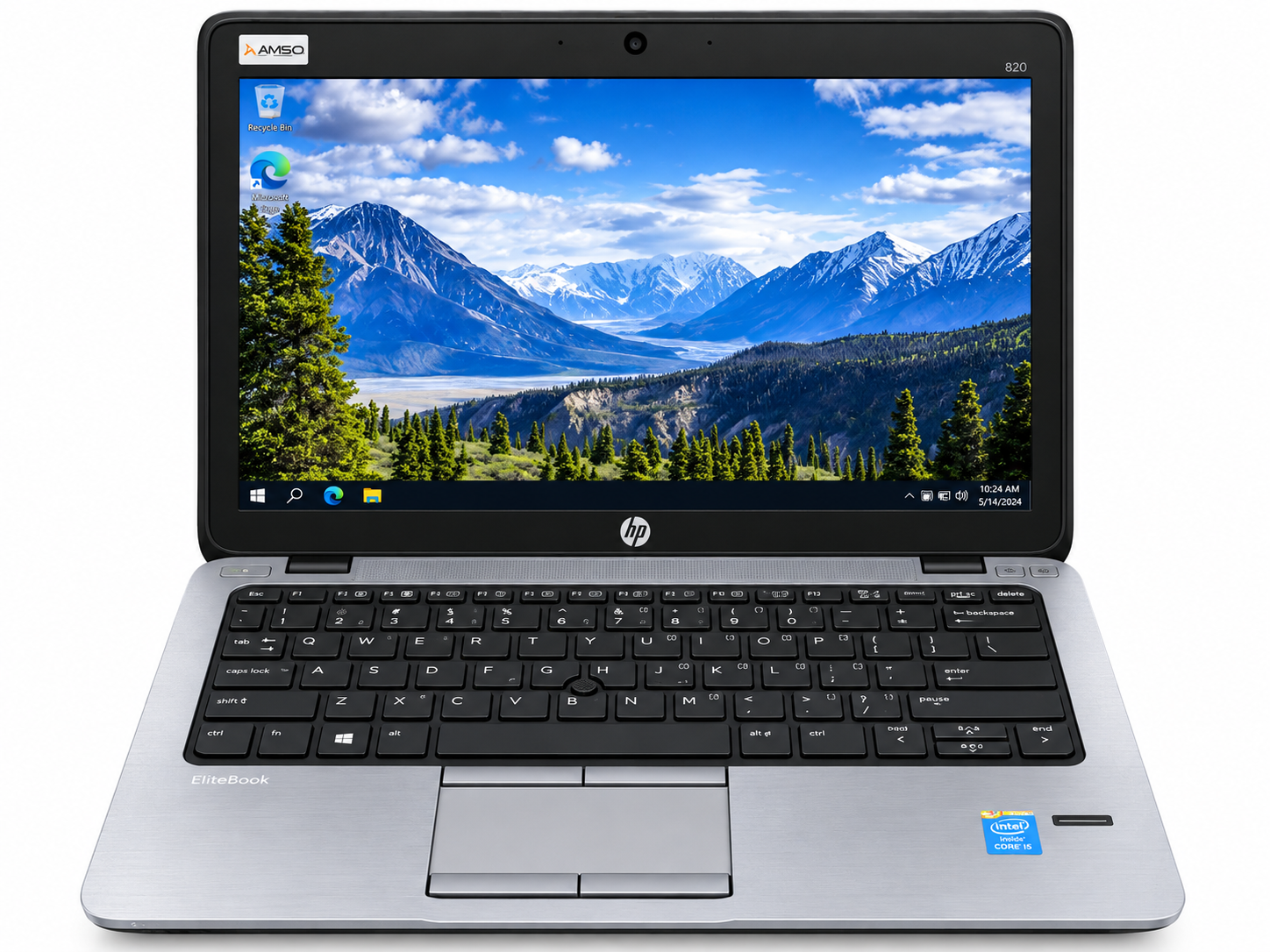HP EliteBook 820 G1 Core i5 Refurbished Laptop – 8GB RAM, 500GB HDD, Windows 11, 12.5" HD, FREE Mouse