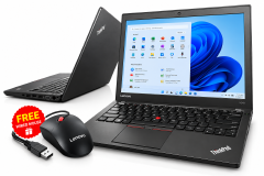 Lenovo ThinkPad X240 Core i5 Laptop | 8GB RAM | 500GB HDD | 12.5″ HD | Windows 11 Pro | Office + FREE Mouse