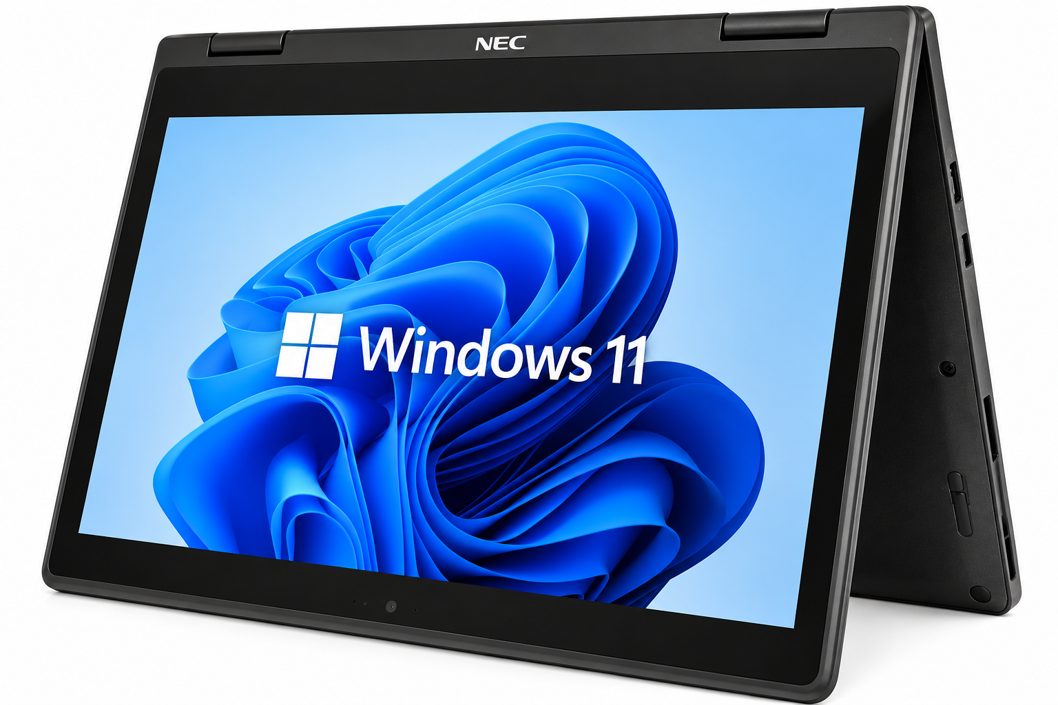 Nec VersaPro x360, Convertible 2 in 1, Intel, Touchscreen, 4 GB RAM,128 GB Internal SSD, 11.6 Display, 6 Months Warranty - Black. (Refurbished)