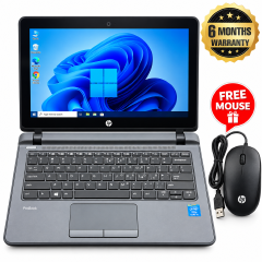 HP ProBook 11 G2 Touchscreen Laptop – Celeron | 4GB RAM | 500GB HDD | 11.6″ HD | Windows 11 Pro | Refurbished