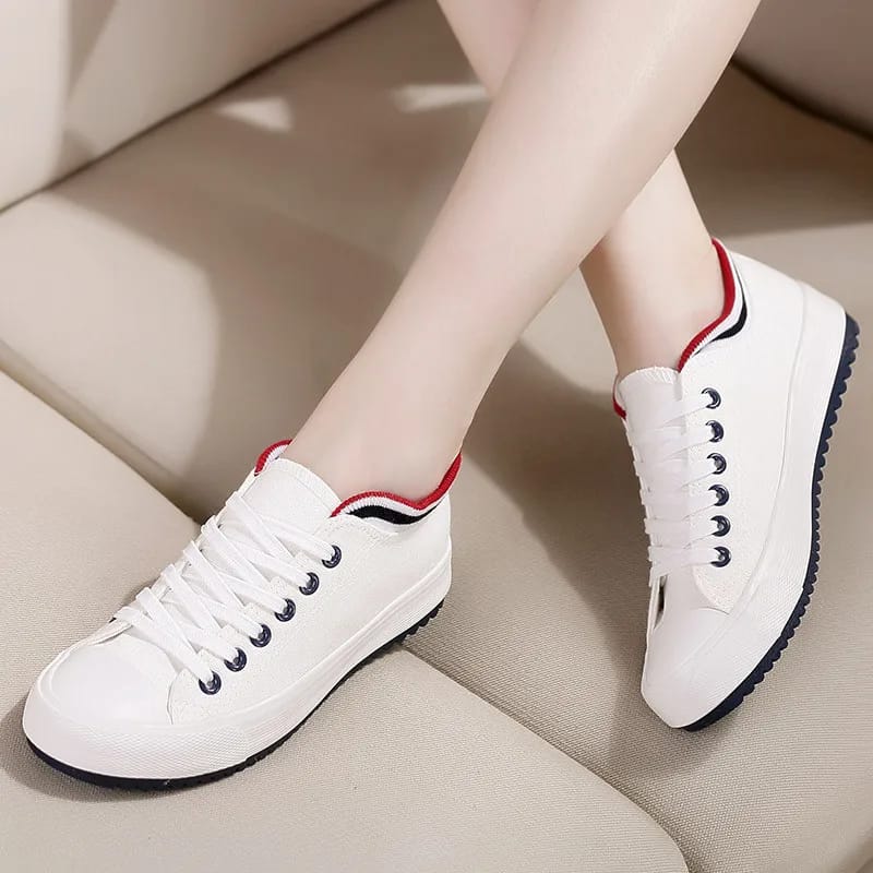 Women Shoes Classic Low-top Canvas Shoes New Breathable Casual Shoe Non Slip Vulcanize Shoes Outdoor Walking Flats Zapatos Mujer