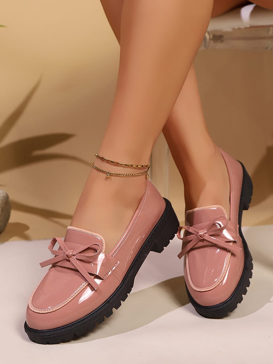 Ladies Small Leather Shoes New Fashion Round Toe Retro Solid Color Mary Jane Shoes Daily Casual Ladies High Heels Zapatos Mujer