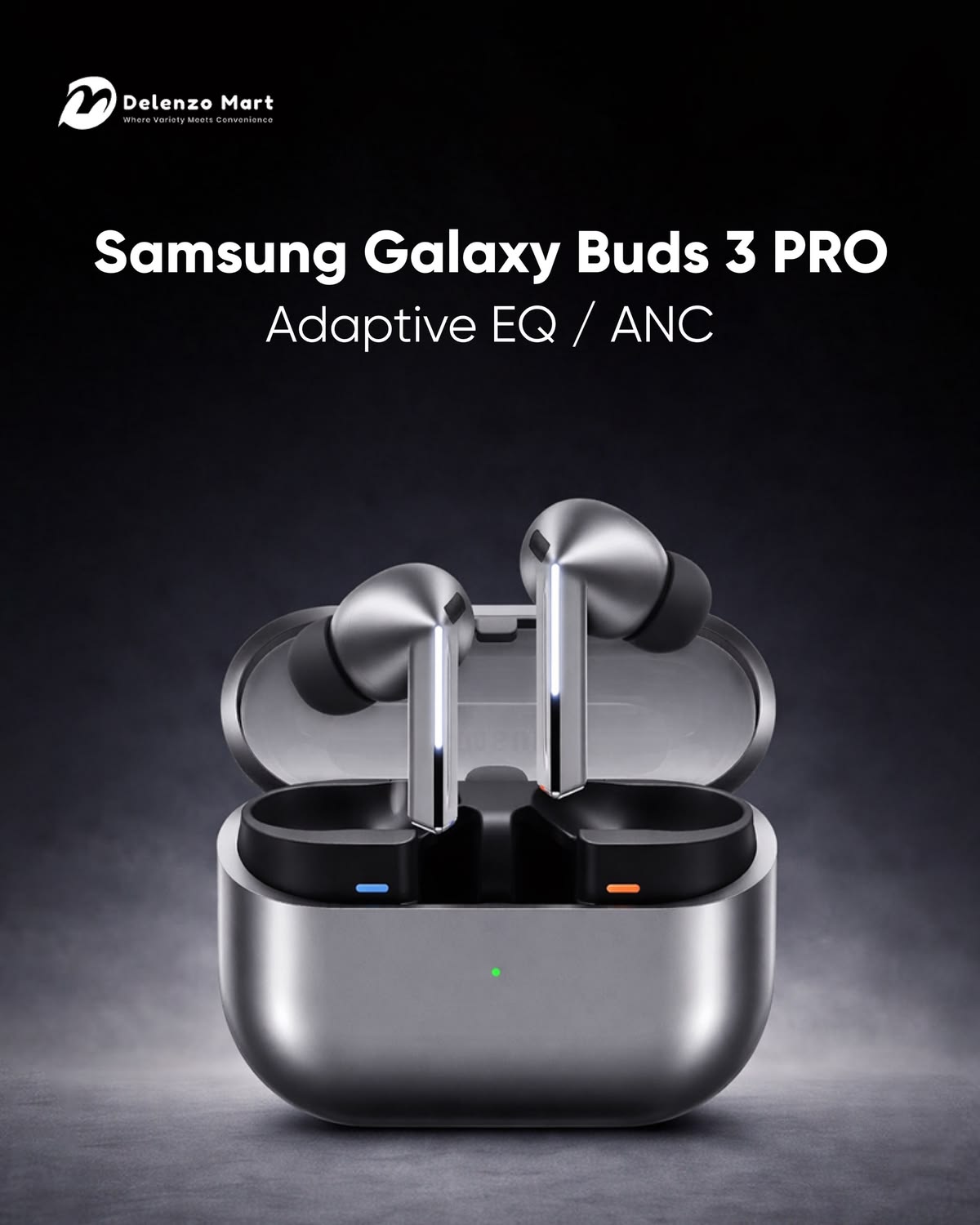 Samsung Galaxy Buds3 Pro True Wireless Earbuds – Hi-Fi Sound, Active Noise Cancellation (ANC), Adaptive Noise Control, 360 Audio, Bluetooth 5.4, Galaxy AI,