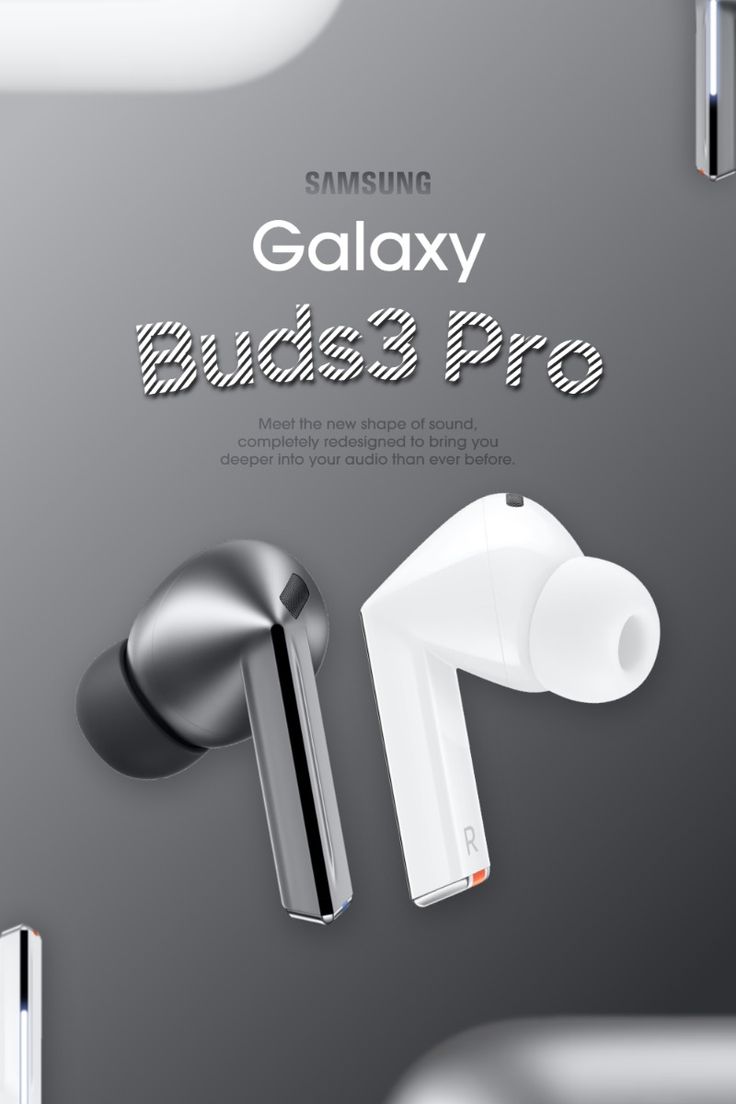 Samsung Galaxy Buds3 Pro True Wireless Earbuds – Hi-Fi Sound, Active Noise Cancellation (ANC), Adaptive Noise Control, 360 Audio, Bluetooth 5.4, Galaxy AI,