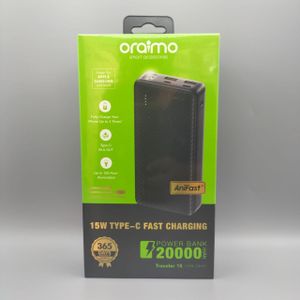 Oraimo Traveler 15 20000mAh, 15W Type Oraimo traveler 15 OPB1201 20000MAH 15W powerbank with type c input and outputC Fast Charging Power BankOraimo Traveler 15 Power Bank 20000mAh (15W Type-C Fast C