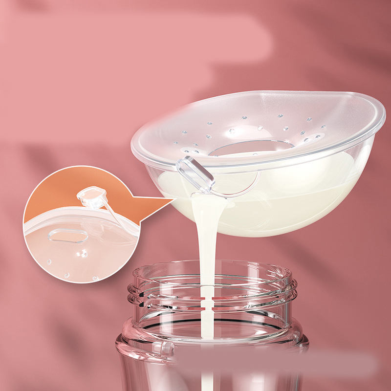 Silicone Breast Milk Collector | Manual Breast Shell with Leak-Resistant Sealing Plug | 20ml