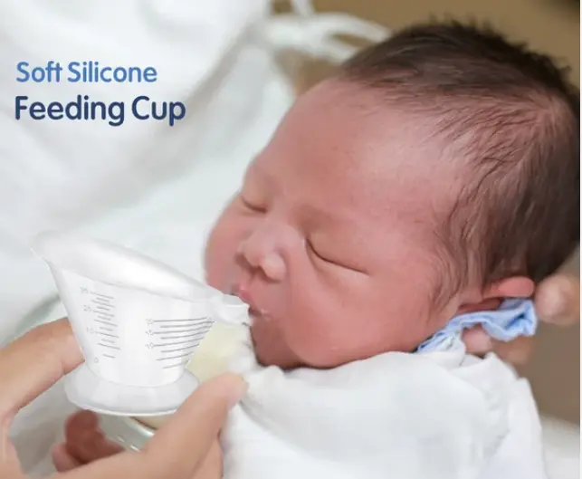 Nifty Feeding Cup | BPA-Free PP Baby Feeding Cup | Preterm & Newborn Feeding Cup | 30ml or 35ml | Silicone