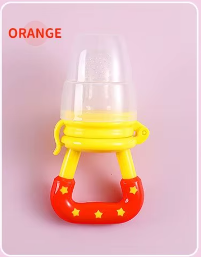 Silicone Baby Fruit Feeder Pacifier | Fresh Food Feeder Teether for Toddlers | BPA Free