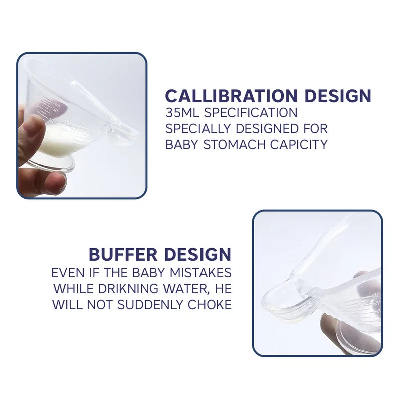 Nifty Feeding Cup | BPA-Free PP Baby Feeding Cup | Preterm & Newborn Feeding Cup | 30ml or 35ml | Silicone