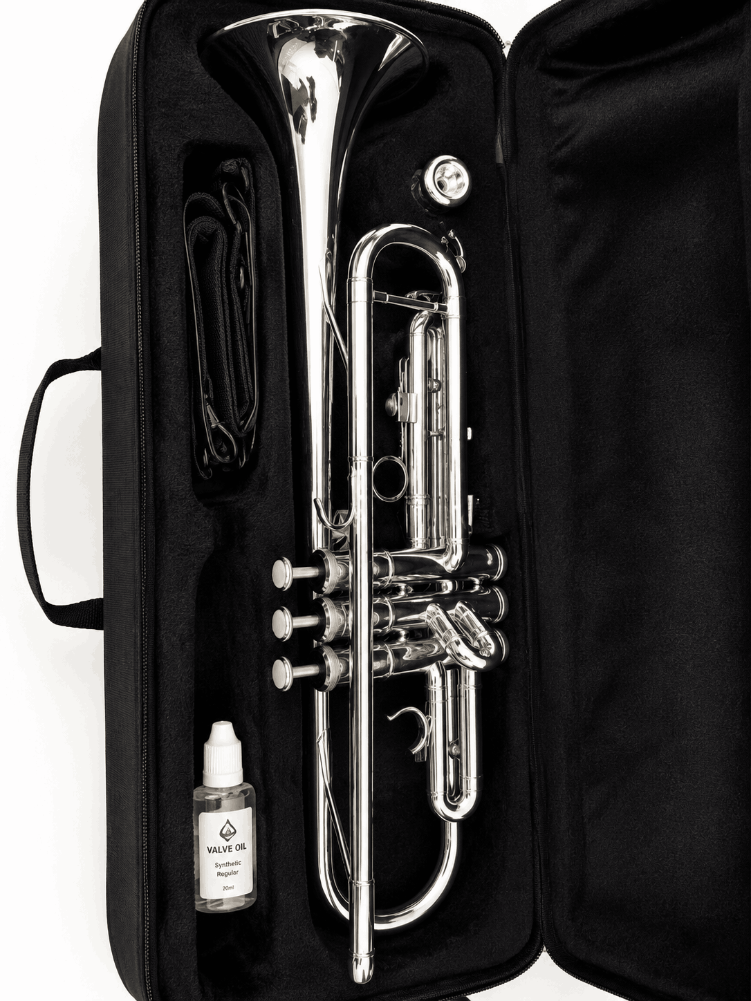 Seranade Professional Nikel Plated Silver Trumpet