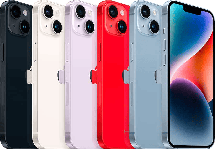 Apple iPhone 14 | Dual SIM (e-SIM) | 6.1" Super Retina XDR Display | A15 Bionic Chip | 5G Network Coverage 128GB/256GB Storage | Dual Cameras | Face ID | All-Day Battery