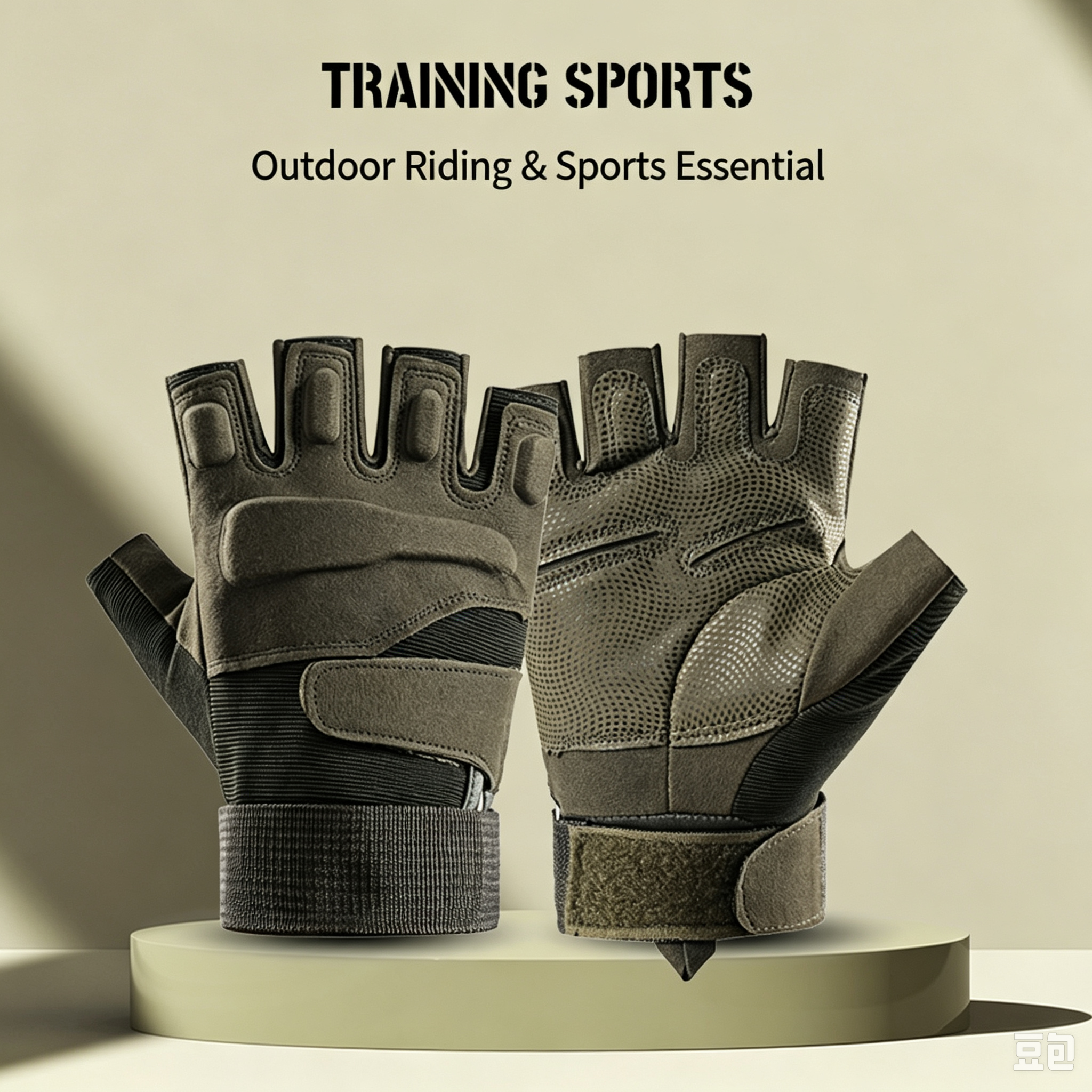 "War Wolf II" Black Hawk Tactical Training Exercises Fitness Half-Finger Equipment Training Wearable Special Forces Gloves