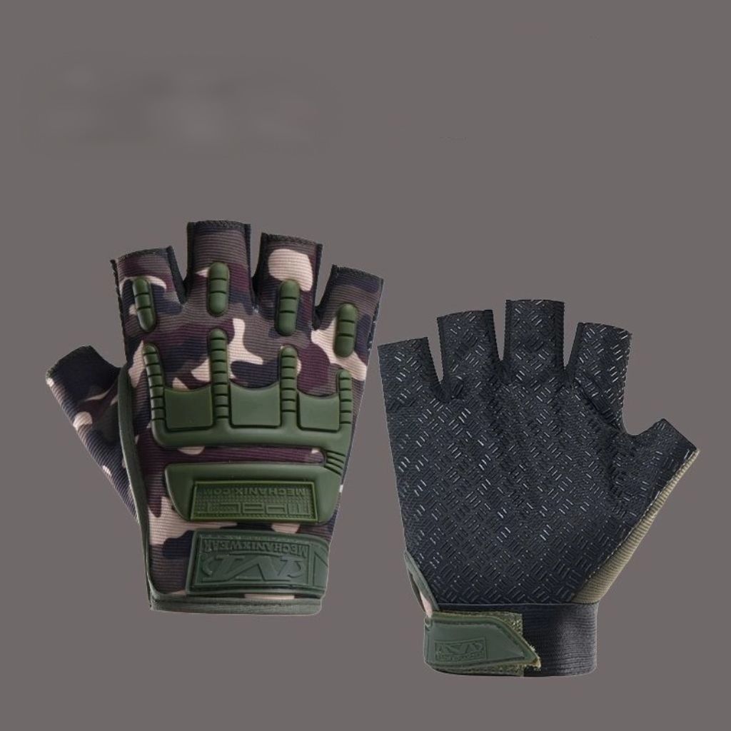 Unidentified cos gloves combat gloves takeout outdoor training lure mountaineering cycling wear-resistant anti-slip ride a motorcycle
