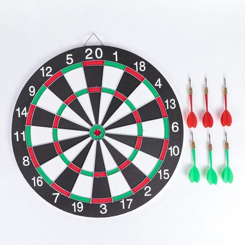 Classic Dart Board Set – Safe Indoor/Outdoor Game for Kids & Adults (Complete Playing Kit) For Home and Office