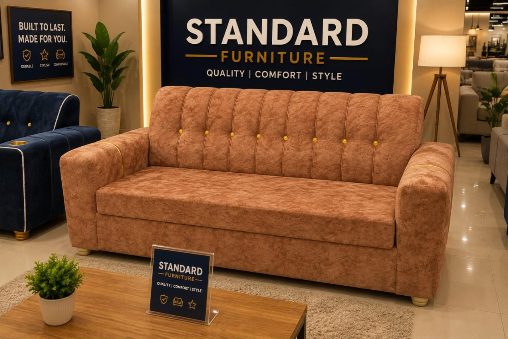 (NEWSTOREOFFER)3 SEATER MODERN SOFA