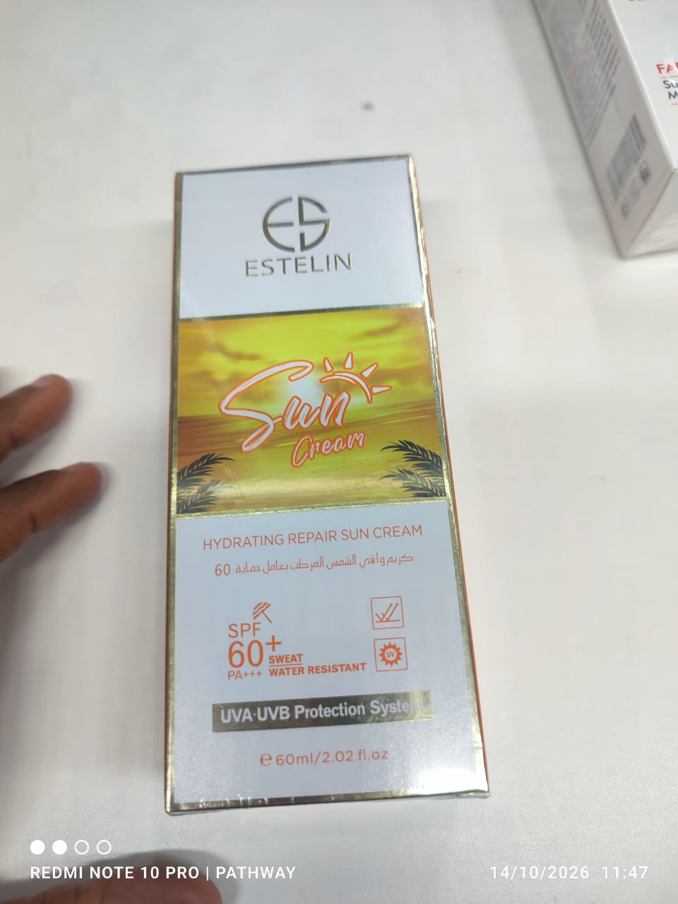☀️✨ ESTELIN SUN CREAM SPF 60+ – YOUR DAILY GLOW, YOUR ULTIMATE SUN PROTECTION! ✨☀️GIVE YOUR SKIN THE LOVE, CARE, AND PROTECTION IT DESERVES WITH ESTELIN HYDRATING REPAIR SUN CREAM SPF 60+! 💛🌞
