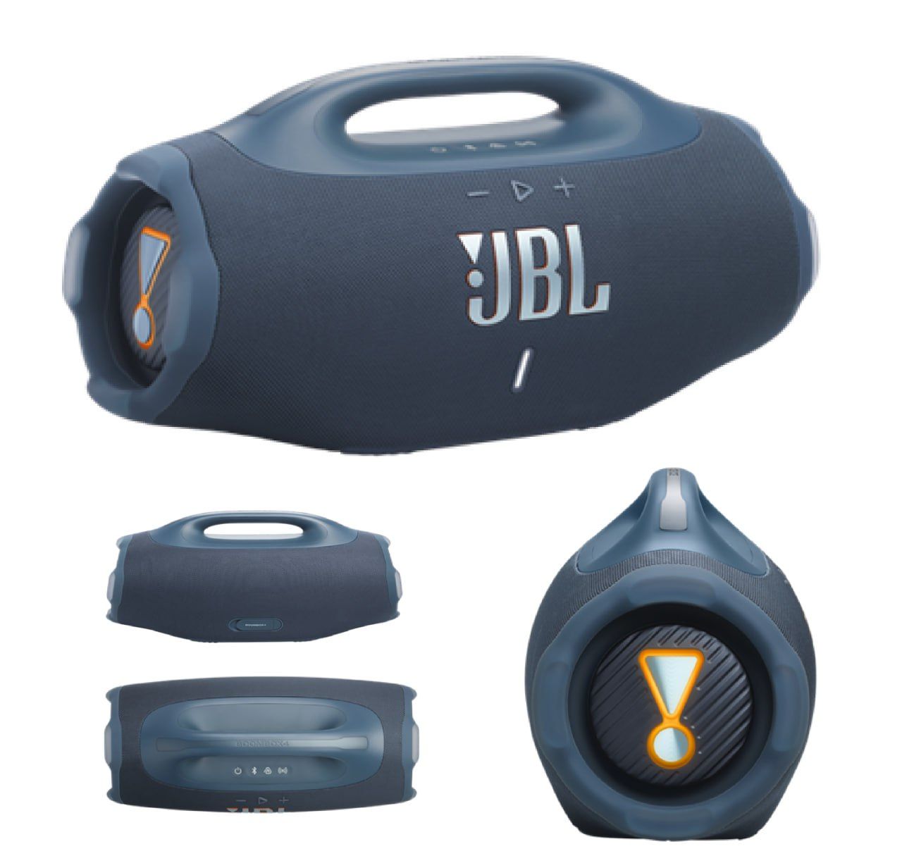 JBL Boombox 4 – Most Powerful Portable Waterproof Speaker with Massive JBL Pro Sound, AI Sound Boost, Up to 34 Hours Playtime, IP68 Waterproof & Dustproof, Auracast™ Multi-Speaker Connection