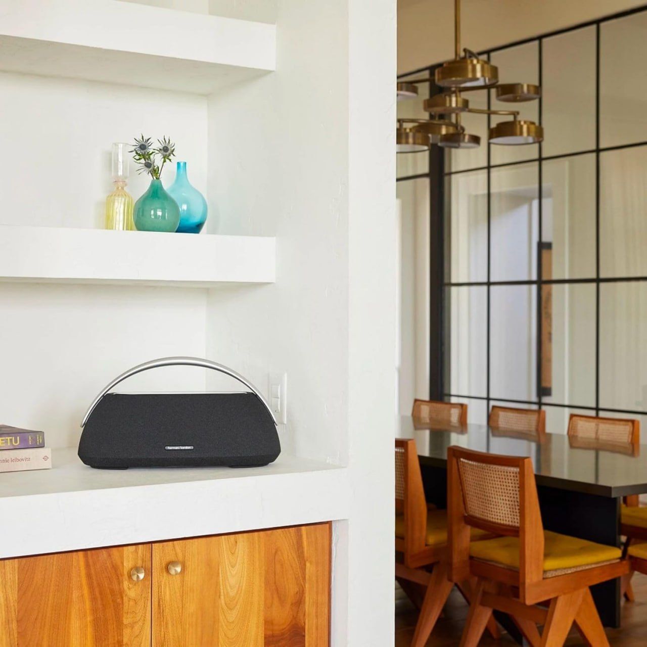 Harman Kardon GO+Play 3, Portable Bluetooth Speaker with Built-in battery & Superior sound performance with three-way speakers