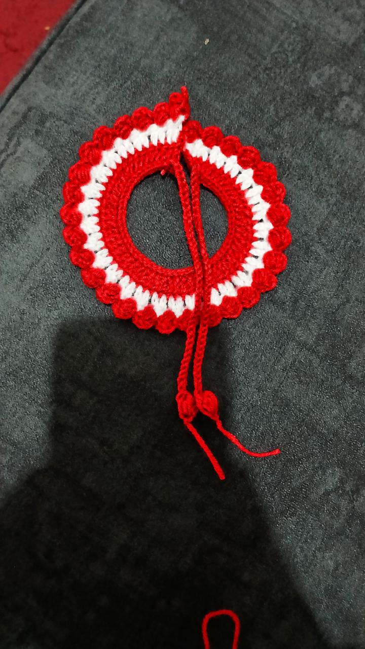cat collar/crocheted cat collar