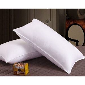 Pair of Premium Ultra-Soft Bed Pillows – Hypoallergenic Microfiber Sleeping Pillows for Back, Side & Stomach Sleepers