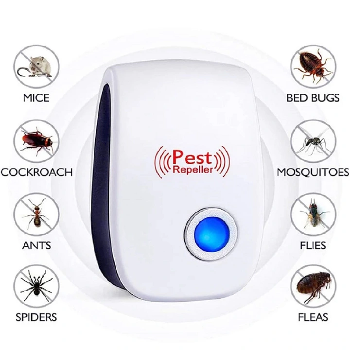 Ultrasonic Pest Repeller Reject Electronic Repellent Killer Household Anti Mosquito Insect Repelent Rejector UK Plug
